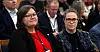 LØNNSOPPGJØR: NTL og leder Kjersti Barsok (t.h.) og nestleder Ellen Dalen har kravene klare for statsoppgjøret.