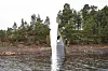 FORKASTET: Monumentet Memory Wound (2013-14) av Jonas Dahlberg vant den første konkurransen, men ble seinere droppet fordi en stor del av naboene ikke ønsket det. Det skulle vært på Sørbråten.