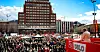 FOLKETOMT: 1. mai-foto 2020 av Youngstorget vil trolig vise en øde plass. Feiringen av dagen vil skje på digitale flater. Dette er fra 1. mai i 2016.