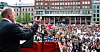 Byrådsleder Raymond Johansen (Ap) på Youngstorget 1. mai 2019.