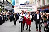 1. mai 2019. I fronten på toget ser vi ordfører i oslo Marianne Borgen (SV), Ingunn Gjerstad, leder av LO i oslo og Raymond Johansen, byrådsleder i Oslo.