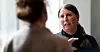 Guro Elisabeth Lind, leder i Forskerforbundet og forhandlingsleder for Unio Stat.