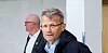 STATSOPPGJØRET: LO Stat-leder Egil André Aas har forhandlet med statens personaldirektør GIsle Norheim (bak) i to dager.