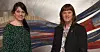 MOTPARTER: Spekter-direktør Anne-Kari Bratten (t.v.) og LO Stat-nestleder Lise Olsen leder forhandlingene fra hver sin side i Spekter-oppgjørets sentrale del.