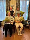 Jubilantene: Tove Hasselberg, Marte Forsmo, Inge Brynjulfsen og Werner Pettersen.