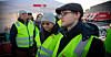STREIK: I en måned har Thomas Vaughan og de andre organiserte i 360 Logistics streiket. Torsdag er det kalt inn til tvungen mekling hos Riksmekleren.