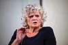 ENGASJERT: Forfatter Goggi Holm lar seg rive med når Inger Holm er tema.