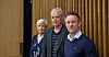 TRE AV PARTENE: Jens B. Jahren (f.h, YS Stat), Steinar A. Sæther (Unio) og Kari T. Nordli (Akademikerne) representerer tre av de fem partene i statsoppgjøret.