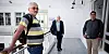 VANT FRAM: Knut Andvord (f.v.), tillitsvalgt ved Stadler i Lodalen, Kjell Næss og Ole Sigurd Lambach, hovedtillitsvalgt i Stadler, vant fram med kravet om et tillegg på linje med kollegaene i konkurrerende bedrifter.