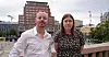 Daniel Rayner er leder av Aps regnbuenettverk og Astrid Hoem er leder av kvinnenettverket.