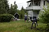 Hege har flyttet til landlige omgivelser på Tyristrand. Her er det nok å gjøre på tun, i hus og i uthus. Haakon og jaktlabradoren Sverre er alltid i helene hennes.