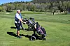 Den tidligere fagforeningstoppen har som mål å nå 120 runder med golf innen året er omme.