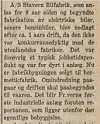 En liten notis i lokalavisa forteller at lastebileventyret er slutt i Stavern.