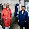 – Det var jeg som verva ham, påpeker Aksel Hadland. Mens tidligere klubbleder Leif Ståle Ree (til høyre) er glad for at Sæther tok over vervet. Ree fortsetter som hans nestleder.
