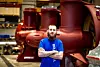 – Det er fint å være en familiebedrift med vilje til å investere og produsere lokalt, mener klubbleder Daniel Johnsen.