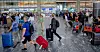 Dersom meklingene ender med konflikt, kan det påvirke flyreiser fra Norge i august. Her fra Gardermoen.