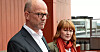 NHO-sjef Ole Erik Almlid og LO-leder Kine Asper Vistnes deltar i kong Haralds gravferd.