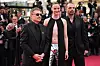 Cristian Mungiu, Renate Reinsveog Sebastian Stan poserer for fotografene i Cannes.