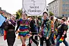 Trondheim pride: Secret flamingo