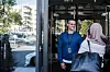 Ghulam Abbas står i døråpningen til Alna bydelshus på Furuset