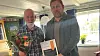 50-årsjubilant: 5. april var forbundssekretær Frode Engen på hjemmebesøk hos Nils Erik sammen med organisasjonsmedarbeider Marte Martinussen. Han fikk overrakt 50-årsdiplom av Frode Engen.