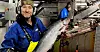 Fisker Stian Steffensen mister lønn fordi maskinister i båten hans er i streik.