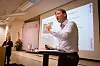 Jon Hippe (FAFO) er på Kartellkonferansen 2014 for å snakke om den nordiske modellen og fagbevegelsens utfordringer