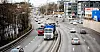 E18 mellom Bærum og Oslo.
