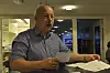 KAMPENE: Åge Blummenfelt, organisasjonssekretær i fagforeningen i Bergen og Hordaland trakk frem historien og kampene fra tidlig 90-tall.