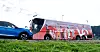 LO-bussen med LO-leder Peggy Hessen Følsvik om bord svingte innom Orkanger for å besøke bedrifter og møte lokale tillitsvalgte.
