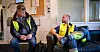 BESTRIDER: Klubbleder Endre Røros (til venstre) bistår Marcus Westerby i oppsigelsessaken mot SAS. Rundt 30 ansatte i SAS Ground Handling bestrider oppsigelsen sin.