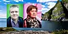 Forbundslederne Jørn Eggum (Fellesforbundet) og Mette Nord (Fagforbundet) er fornøyd med kompromisset om oljevirksomhet i Lofoten
