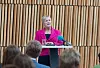 KULTURBUDSJETTET: Kulturbudsjettet ble lagt fram av kulturminister Thorhild Widvey på Operaen i går.