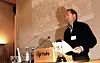 INNLEDER: Kjell Inge Røkke innleder på Fafo-seminaret om den norske modellen i 18. november 2008.