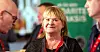 Jane B. Sætre, forbundsleder i Norsk Jernbaneforbund, etterlyser et mer tydelig miljø-Arbeiderparti.