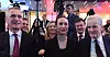 Nato-sjef Jens Stoltenberg sammen med Finlands statsminister Sanna Marin og Norges Jonas Gahr Støre.