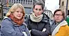 STUDIEPROTEST: NTL Ung og Lone Lunemann Jørgensen (t.v.) står sammen med Norsk Studentunion og Marte Øien og Fam Aas i kampen mot regjeringas forslag om omlegging av studiestøtten.