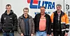 AVTALEPARTNERE: Fra venstre: Gunner Krabøl, tillitsvalgt Litra Bulk, Morten Johannesen, tillitsvalgt Martinsen Transport, Vegard Narmo, konsernsjef i Litra AS og Arnfinn Andersen, konserntillitsvalgt Litra. (Magne Kristian Hansen, tillitsvalgt i Litra Gass, var ikke til stede da bildet ble tatt).