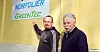 -Norfolier Greentec gjør et viktig arbeid med gjenvinning av plast, og vi er stolte av vår arbeidsplass, sier Morten Halvorsen (høyre) og tillitsvalgt leder Robert Lien i Industri Energi Notodden Kjemiske Fagforening.