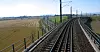 Traseen til Gardermobanen går under gamle Hovedbanen ved Jessheim syd.