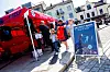 LO OVERALT: LO sin logo pryder både t-skjorter og plakater over hele byen under festivalen som avsluttes på søndag med LOs gratiskonsert som i år skal hylle bluesgitarist Morten Omlid som gikk bort i fjor høst.