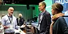 GODSENIGHET: Roger Solheim (f.v.), Knut Sletta og Tonje Kristiansen vil ha mer gods på jernbanen. Bedre infrastruktur og flere godstog vil gi mindre klimautslipp og inngrep i naturen.