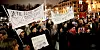 #HeiErna-kampanjen samlet i vinter 5500 medlemmer på under to uker. Her fra demonstrasjonen med ansatte i barnevernet o støttespillere foran Stortinget 7. februar.